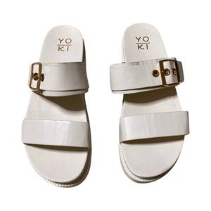Gold Buckle Slides